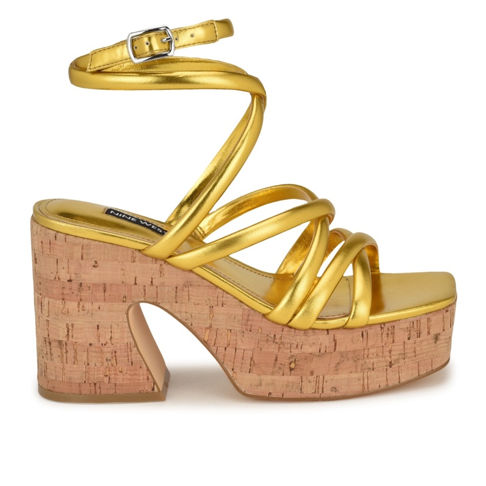 Nine West Yellow Corke3 Heels